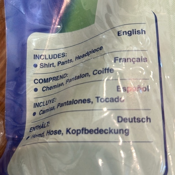 New Rubie’s Native American Boy Costume Size small 4-6 3 piece set - Picture 3 of 4